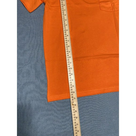 Carhartt Boys' Big Short Sleeve Pocket T-Shirt, Exotic Orange, Large (14-16) - Picture 2 of 6